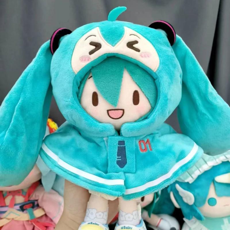 Cosplay Fire Prop - Cape à capuche en peluche Hatsune