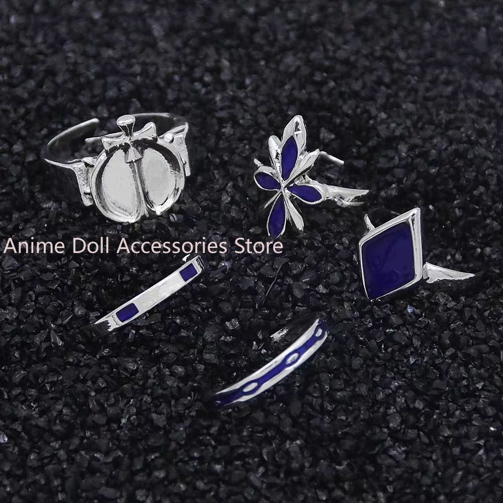 Cosplay Prop - Bague Anime Genshin Impact Pantalone Regrator,