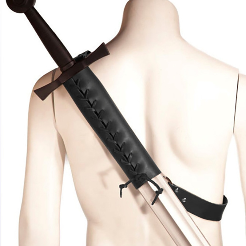 Cosplay Prop Dagger - Holster de rapière en cuir médiéval