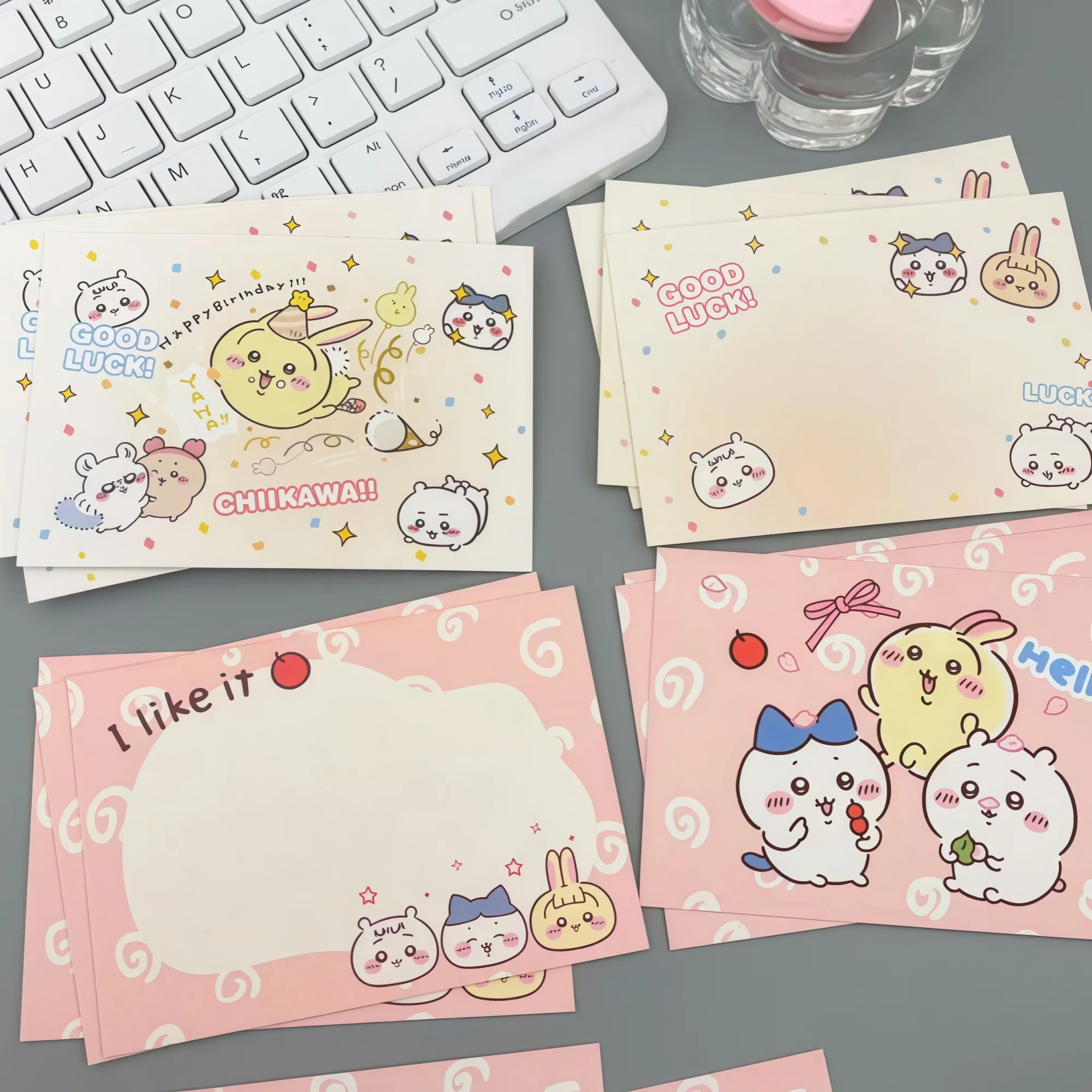 Cosplay Fire Prop - 20 cartes de vœux Chiikawa, Hachiware