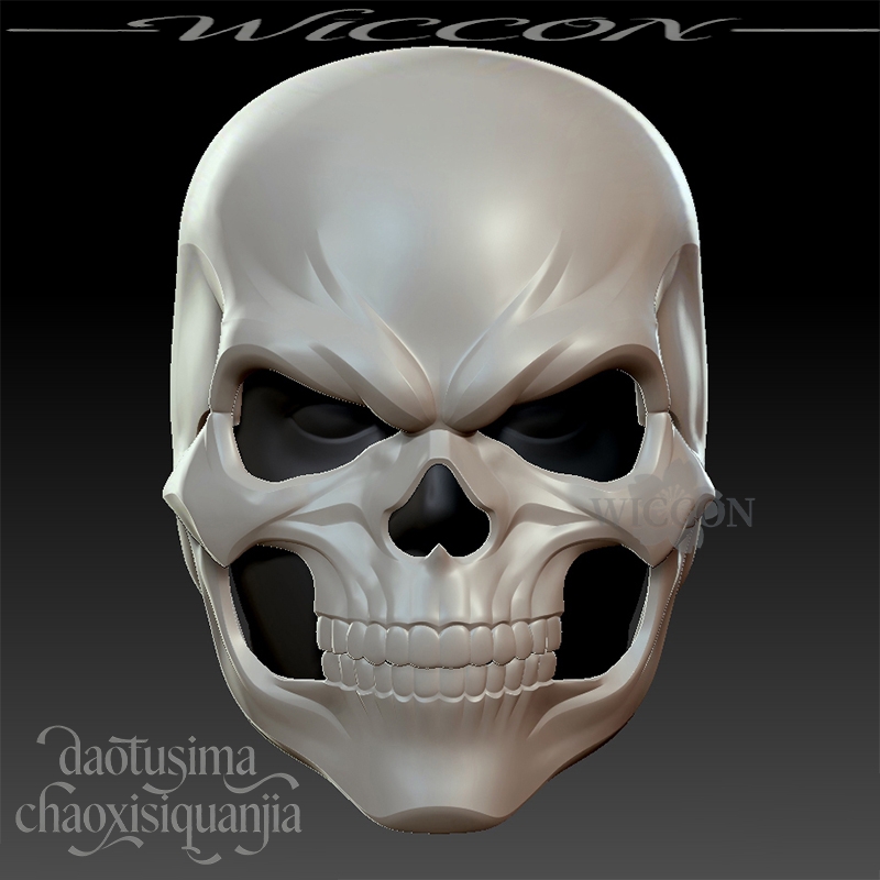 Masque de crâne en acide polyl - Cosplay Prop 3D Print Settings avis et prix