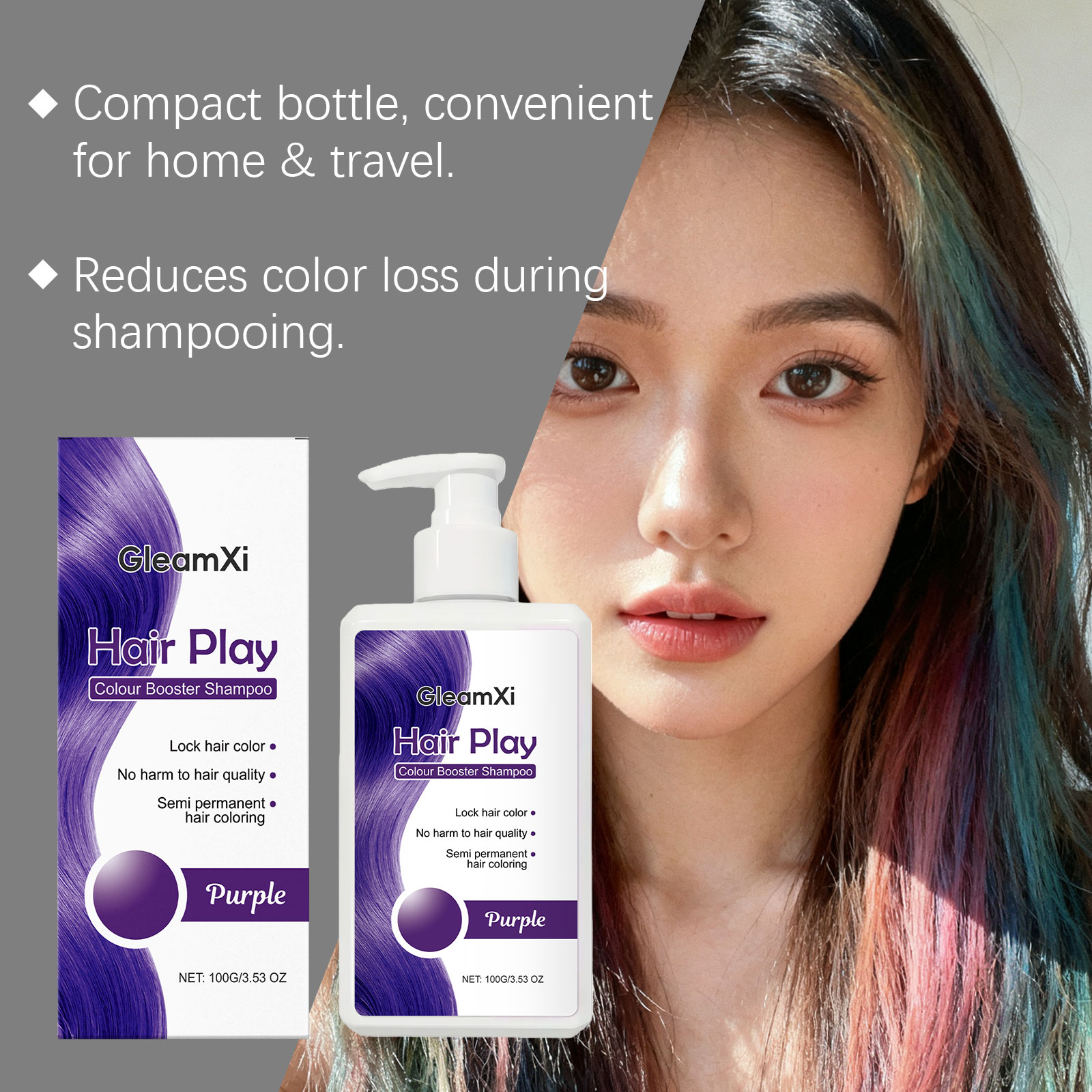Shampoo colorant intensificate - Hair Spray Color avis et prix
